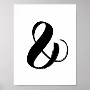 Póster Ampersand poster