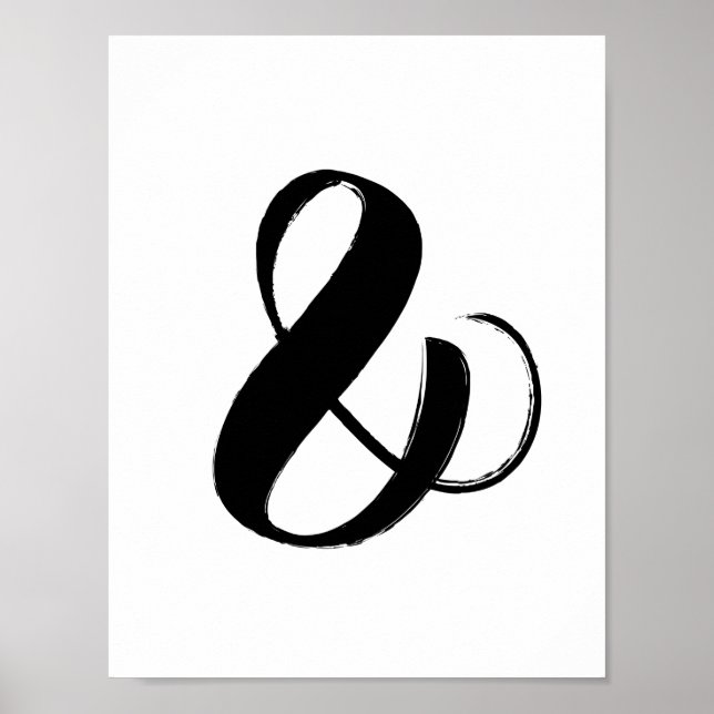 Póster Ampersand poster (Frente)