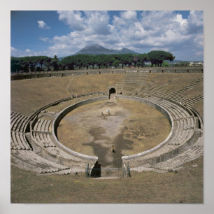 Póster Amphitheatre, c.80 comenzado A.C.