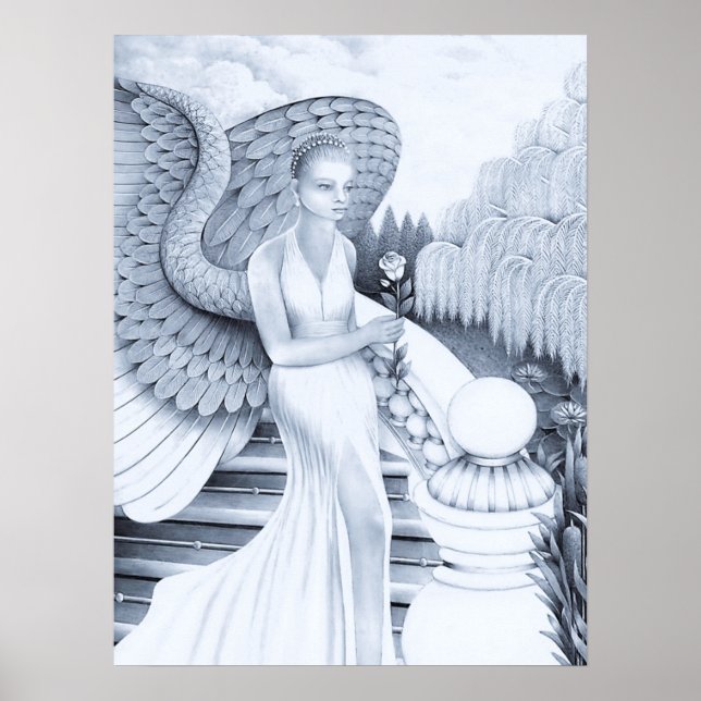 Póster Ampliación de la foto del guardián ascendente (Frente)