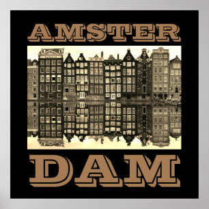 Póster Amster Dam Poster