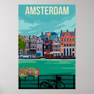 Póster Amsterdam