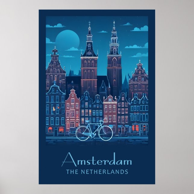 Póster Ámsterdam (Frente)