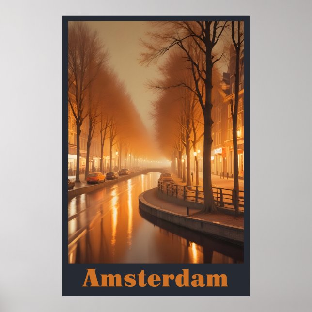 Póster Ámsterdam (Frente)