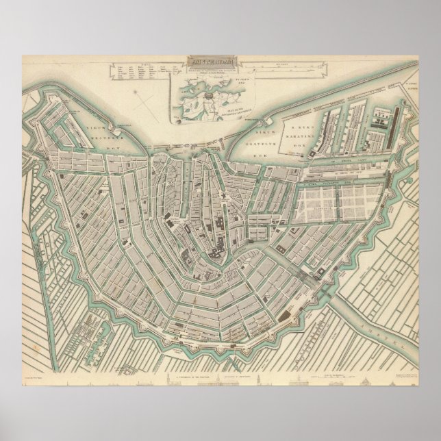 Póster Amsterdam 2 (Frente)