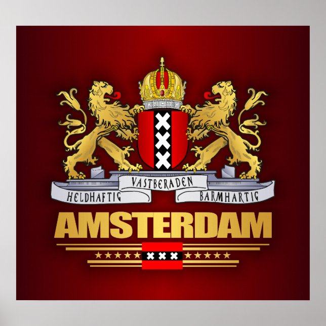 Póster Ámsterdam COA (Frente)