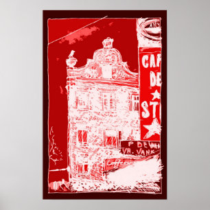 Póster amsterdam crow