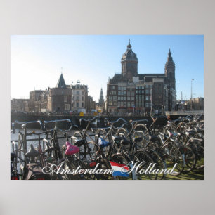 Póster Amsterdam Holanda