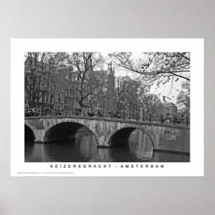 Póster Amsterdam - Keizersgracht