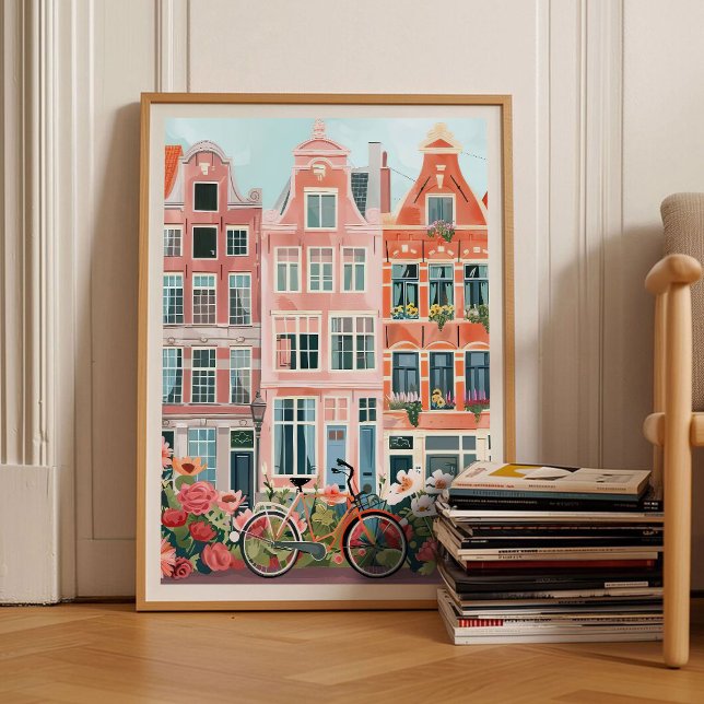 Póster Amsterdam Print Amsterdam Illustration Amsterdam (Subido por el creador)