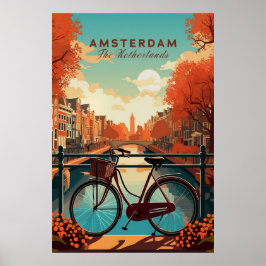 Póster Amsterdam, The Netherlands