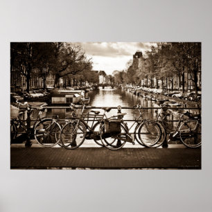 Póster Amsterdam Transportation