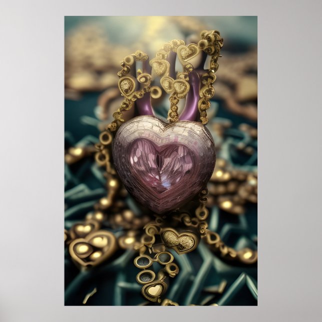 Póster Amulet Crystal Heart (Frente)