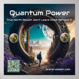 Póster Amulet Norte Quantum Power-True