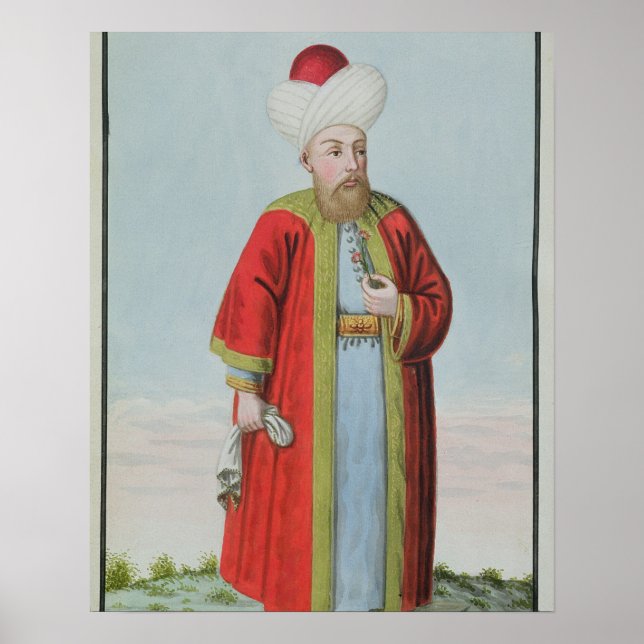 Póster Amurath (Murad) II (1404-51) Sultan 1421-51, from (Frente)