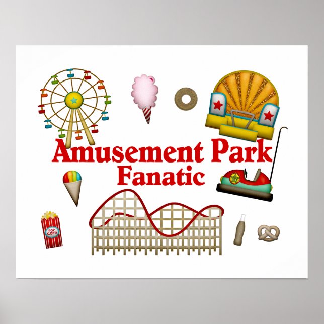 Póster Amusement Park Fanatic (Frente)