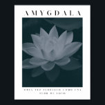 Póster AMYGDALA - FLORES LOTUS, Paleta Gris, Vintage<br><div class="desc">"AMYGDALA" es una fascinante colección de posters que explora la dualidad entre la tristeza y la motivación a través de imágenes dibujadas y una paleta de colores monocromática. Inspirados por la palabra "AMYGDALA", que se refiere a la región del cerebro asociada con las emociones, esta serie de diseños captura la...</div>