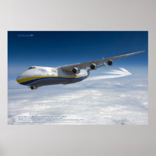 Póster An-225 Mriya: Avión más grande del mundo 3D