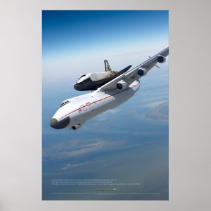 Póster An-225 Mriya: Gigante del cielo y cartel de Buran