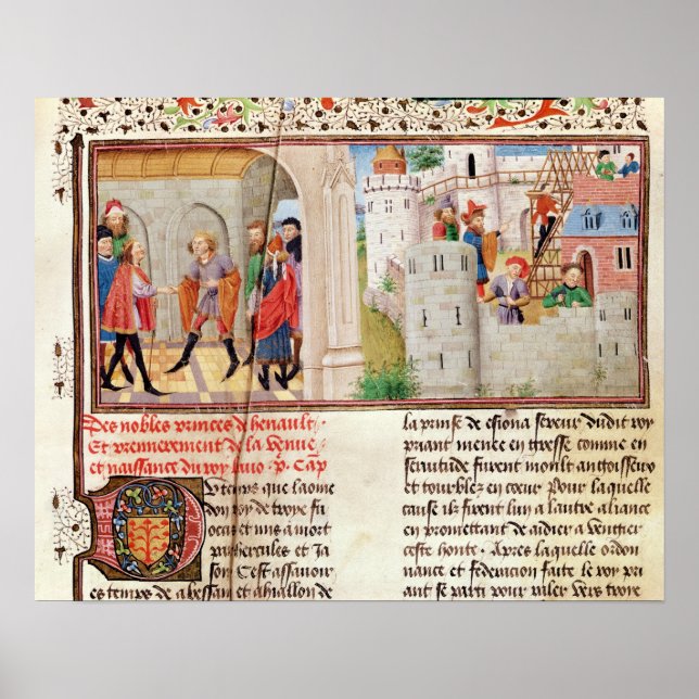 Póster An Agreement and the Building of a Castle (Frente)