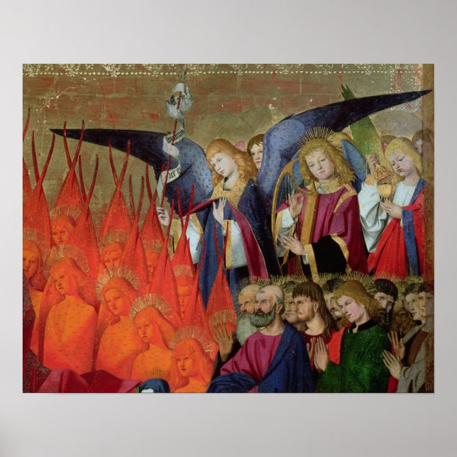 Póster An Angel, from the 'Coronation of the Virgin' (Frente)