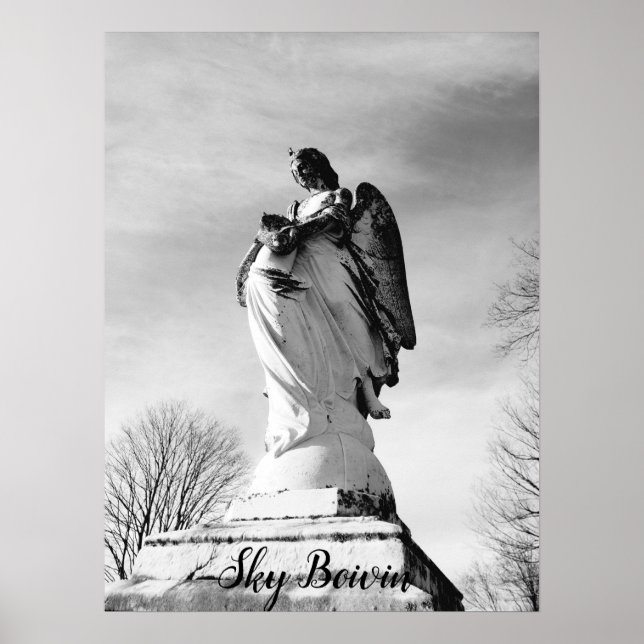 Póster "An angel to carry you home" (Frente)