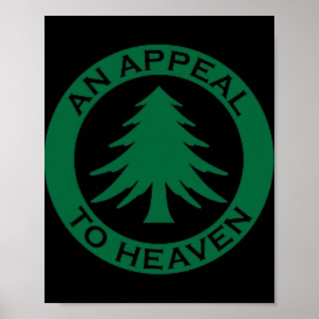 Póster An Appeal To Heaven Flag Ne Tree Flag Roundel New  (Frente)