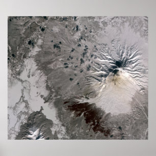 Póster An ash rich plume rises