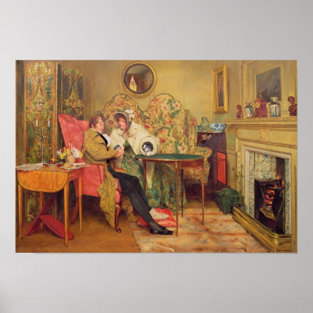 Póster An Attentive Visitor (Frente)