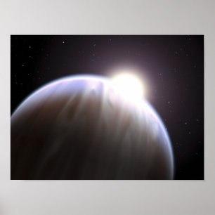Póster An extrasolar planet with its parent star