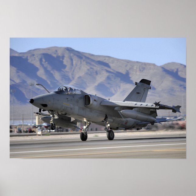 Póster An Italian Air Force AMX fighter (Frente)