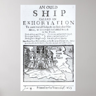 Póster An Ould Ship called an Exhortation'