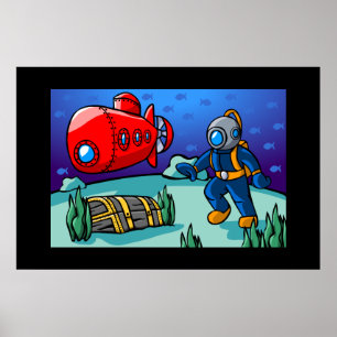 Póster An Underwater Adventure