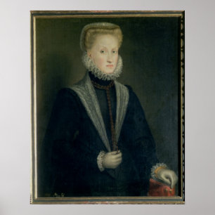 Póster Ana de Austria, Reina de España