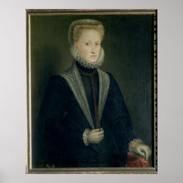 Póster Ana de Austria, Reina de España (Frente)