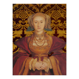 Póster Ana de Cleves, Reina de Inglaterra Retrato
