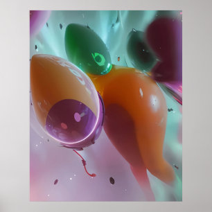 Póster Anacronotecracia - Ken Gage Abstracto