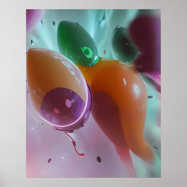 Póster Anacronotecracia - Ken Gage Abstracto (Frente)