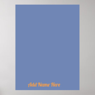 Póster Añadir su imagen y editar texto