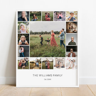 Póster Añadir su propia familia de Personalizados 17 Post