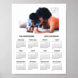 Póster Añadir su propio calendario de fotos familiares 20