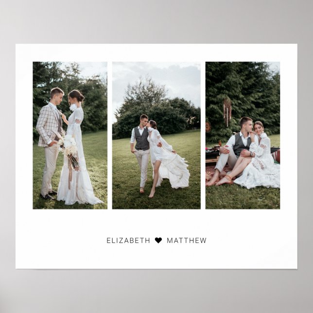 Póster Añadir su propio Collage de fotos personalizado de (Frente)