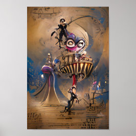 Póster Añadir timidez a tu espacio con la fantasía de un