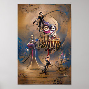 Póster Añadir timidez a tu espacio con la fantasía de un