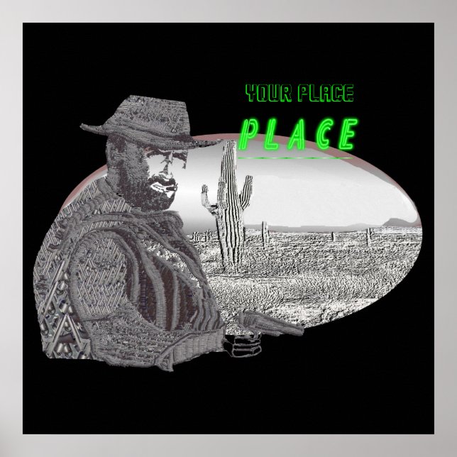 Póster Añadir un Poster de nombres (Frente)