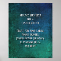 Añadir una cita de texto Grunge verde azul textura
