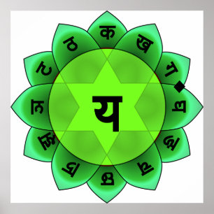 Póster Anahata The Heart Chakra