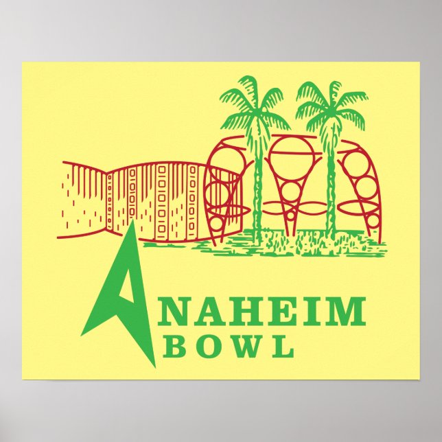 Póster Anaheim Bowl (Frente)