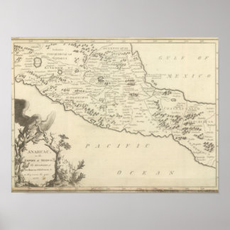 Póster Anahuac, or the Empire of Mexico
