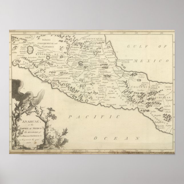 Póster Anahuac, or the Empire of Mexico (Frente)
